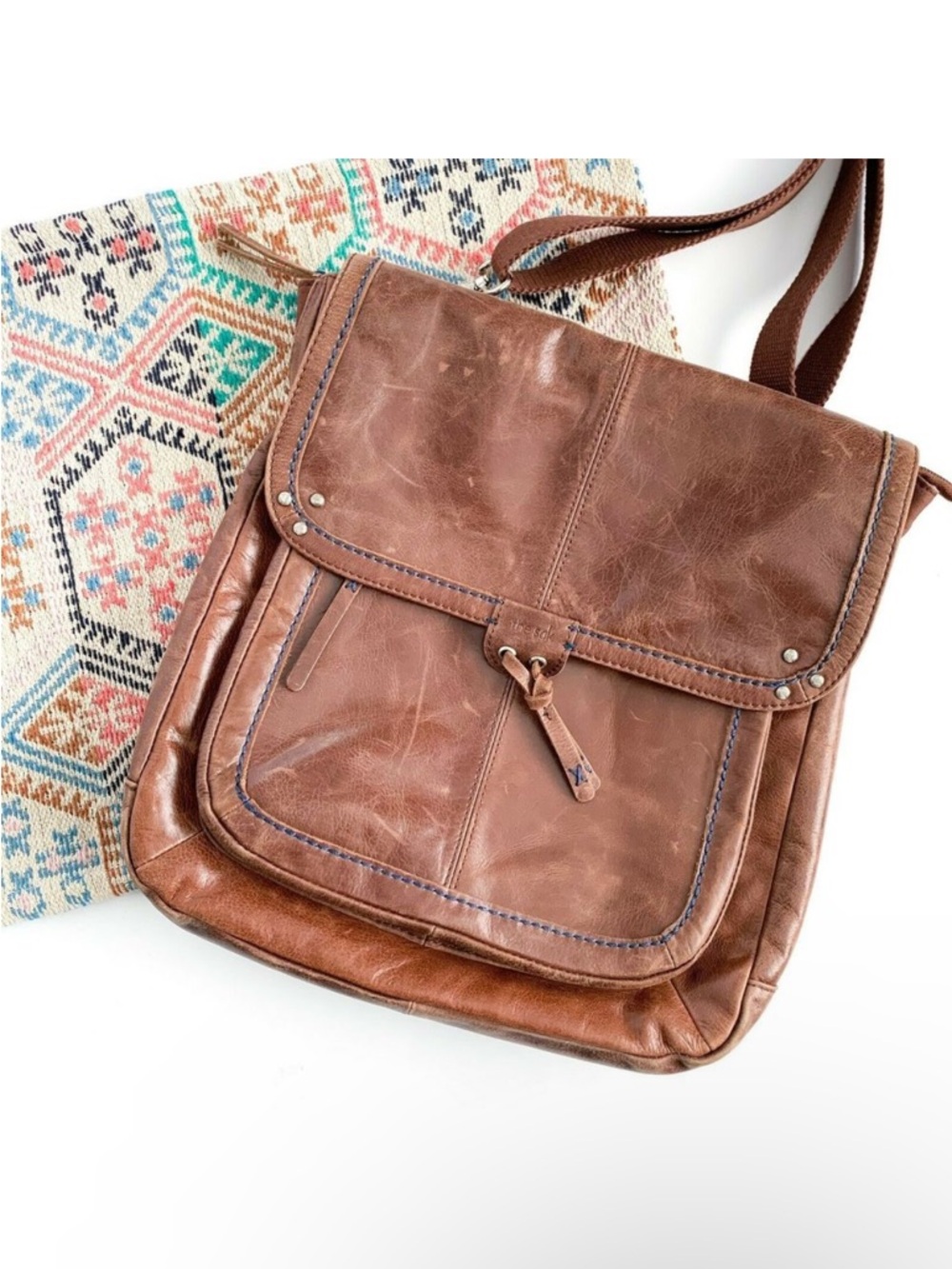 The Sak Ventura Leather Crossbody Backpack Hobo